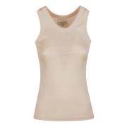 Loulou Studio Snygg Tank Top Beige, Dam