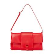 Proenza Schouler Flip Skulderväska för Kvinnor Red, Dam