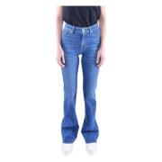 7 For All Mankind Slim Illusion Promise Jeans Blue, Dam