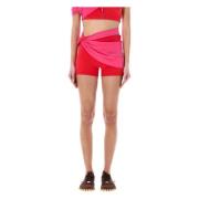 Nike Lager Shorts för Kvinnor Red, Dam