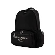 Dolce & Gabbana Tyg ryggsckar Black, Dam