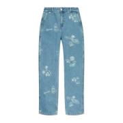 Carhartt Wip Straight-leg jeans Blue, Dam