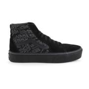 Vans Tyg Mocka Rund Tå Sneakers Black, Herr