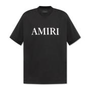 Amiri T-shirt med tryck Black, Herr