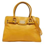 Michael Kors Pre-owned Pre-owned Laeder totevskor Yellow, Dam