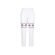 Chiara Ferragni Collection Maxi Logomania Bomullsjoggers White, Dam