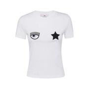 Chiara Ferragni Collection T-shirt White, Dam