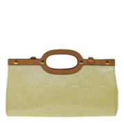 Louis Vuitton Vintage Pre-owned Laeder handvskor Yellow, Dam