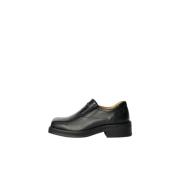 Soulland Croco Loafers med Chunky Sole Black, Herr