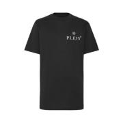 Philipp Plein Klassisk Herr Svart Logotyp T-Shirt Black, Herr