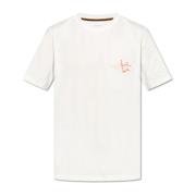 Paul Smith T-shirt med logotyp White, Herr