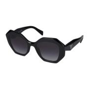 Prada Stiliga solglasögon 0PR 16Ws Black, Dam
