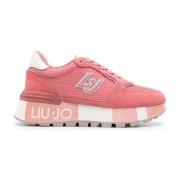 Liu Jo Rosa Sneakers för Kvinnor Pink, Dam