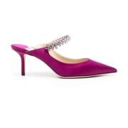 Jimmy Choo Lila Sandaler med Kristalldekoration Purple, Dam