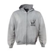 Represent Sommarandar Dragkedja Hoodie Gray, Herr