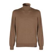 Fay Fashionable Sweater Brown, Herr