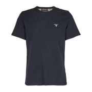 Barbour T-Shirts Blue, Herr