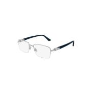 Cartier Silver Ram Glasögon Ct0288O 008 Gray, Unisex