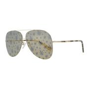 Police Gold Women Sunglasses Yellow, Dam