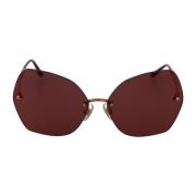 Dolce & Gabbana Röda solglasögon 100% UV-skydd Kvinnor Red, Dam