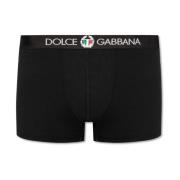 Dolce & Gabbana Bomullsboxershorts Black, Herr