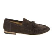 Sturlini Suede Loafer Moccasin Brown, Herr