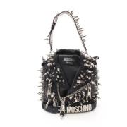 Moschino Pre-Owned Pre-owned Laeder axelremsvskor Black, Dam