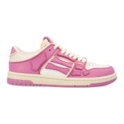 Amiri Låg Topp Collegiate Sneakers Pink, Dam