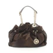 Dior Vintage Pre-owned Tyg dior-vskor Brown, Dam