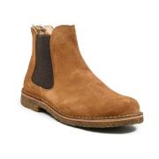 Astorflex Mörk Khaki Mocka Chelsea Boot Brown, Herr