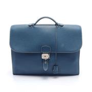 Hermès Vintage Pre-owned Laeder handvskor Blue, Dam