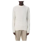 Altea Klassisk Crew Neck Sweatshirt Beige, Herr