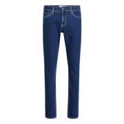 Calvin Klein Slim Fit Mörk Denim Jeans Blue, Herr