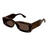 Gucci Stiliga solglasögon Gg1528S Brown, Unisex