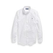 Ralph Lauren Klassisk Oxford Skjorta White, Herr