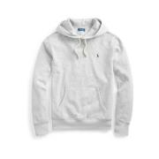 Ralph Lauren Hoodie med Ralph Pony Logo Gray, Herr