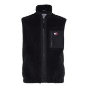 Tommy Hilfiger Svarta Sherpa Kappor Black, Herr