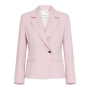Marella Rosa Gattini Kort Blazer Pink, Dam
