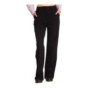 Calvin Klein Jeans Straight Trousers Black, Dam