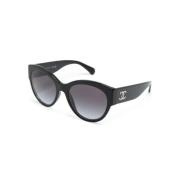 Chanel Ch5498B C622S6 Sunglasses Black, Dam