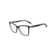 Love Moschino Stiliga Havana Glasögon Brown, Unisex