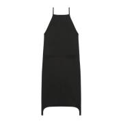 Courrèges Midi Dresses Black, Dam