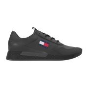 Tommy Jeans Svarta Flexi Fritidssneakers Black, Herr