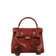 Hermès Vintage Pre-owned Tyg handvskor Red, Dam