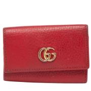 Gucci Vintage Pre-owned Laeder nyckelhllare Red, Dam