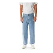 Edwin Klassiska Straight Fit Jeans Blue, Herr