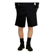 Gr10K Laser Cut Bonded Shorts Black, Herr