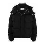 Ami Paris Puffer Jacket med De Coeur Logo Black, Herr