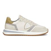 Philippe Model Urban Sneaker med Vintage Löparsko Design White, Herr