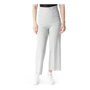 Drykorn Wide Trousers Gray, Dam